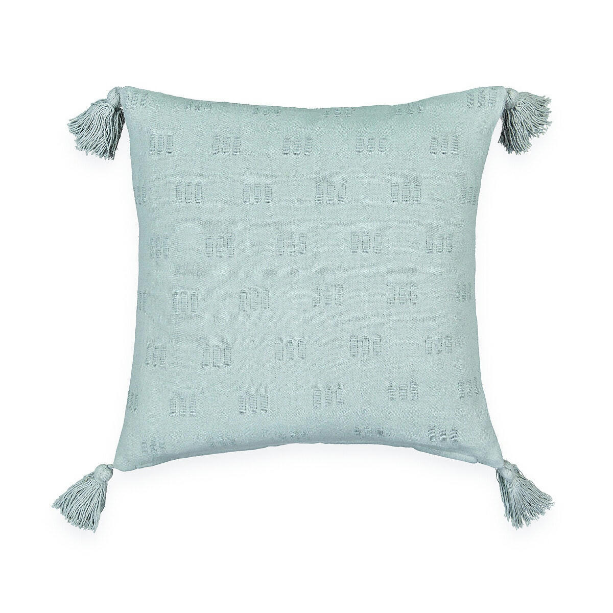Housse de coussin unie coton 40 x 40 cm Nado
