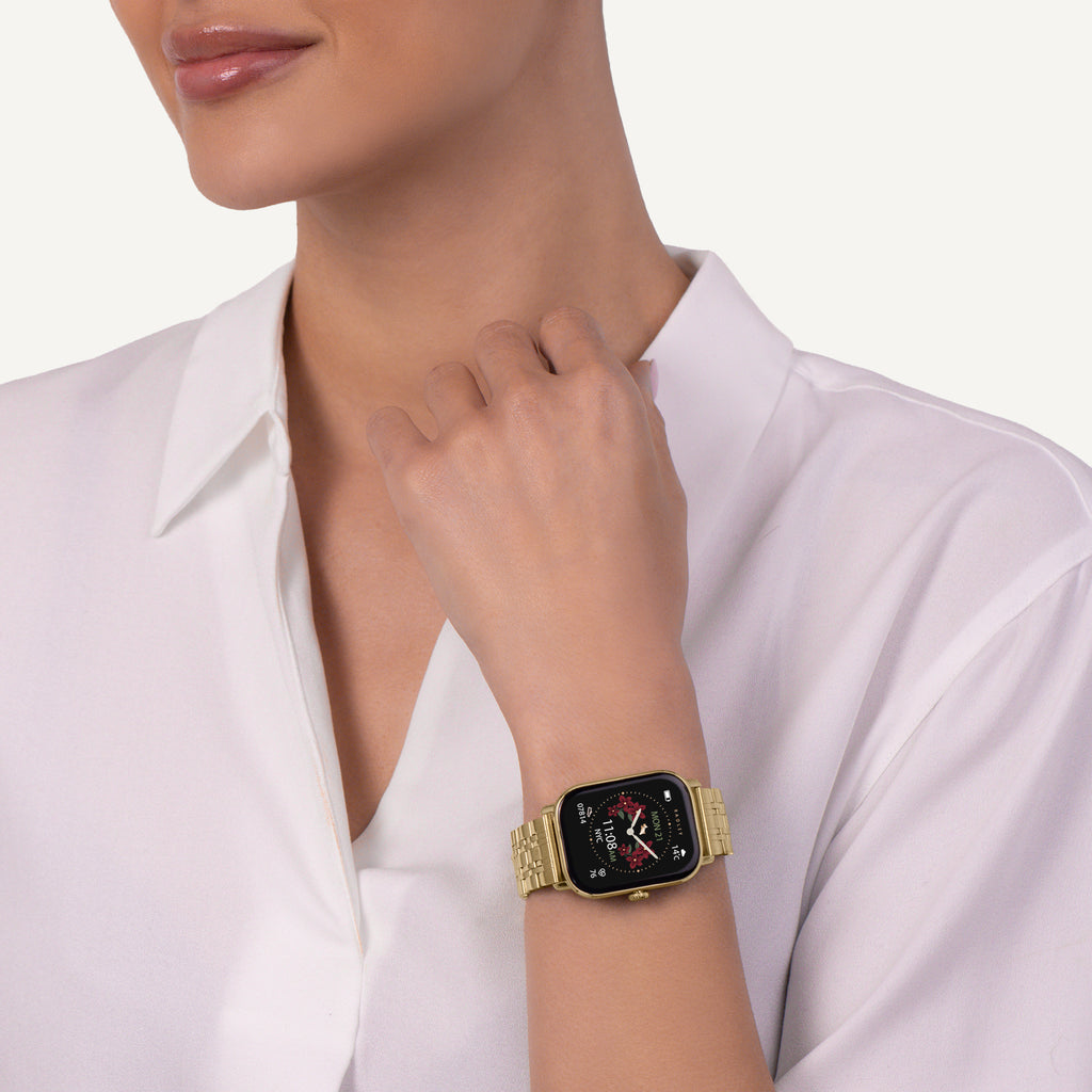Series 56 - Smart Watch With Gold Bracelet
