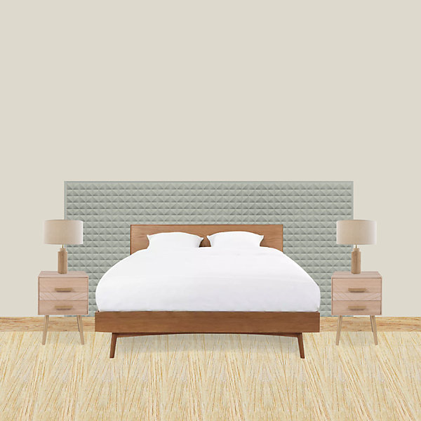 Kit tête de lit DIY Panneaux muraux W113 COBBLE Orac Decor - Revêtement mural