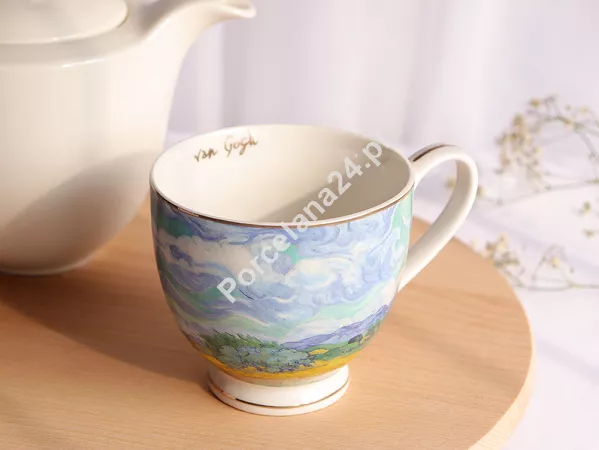 Kubek na stopce0,53 L Duo - Vincent van Gogh, Pole pszenicy 15.WHE.K53