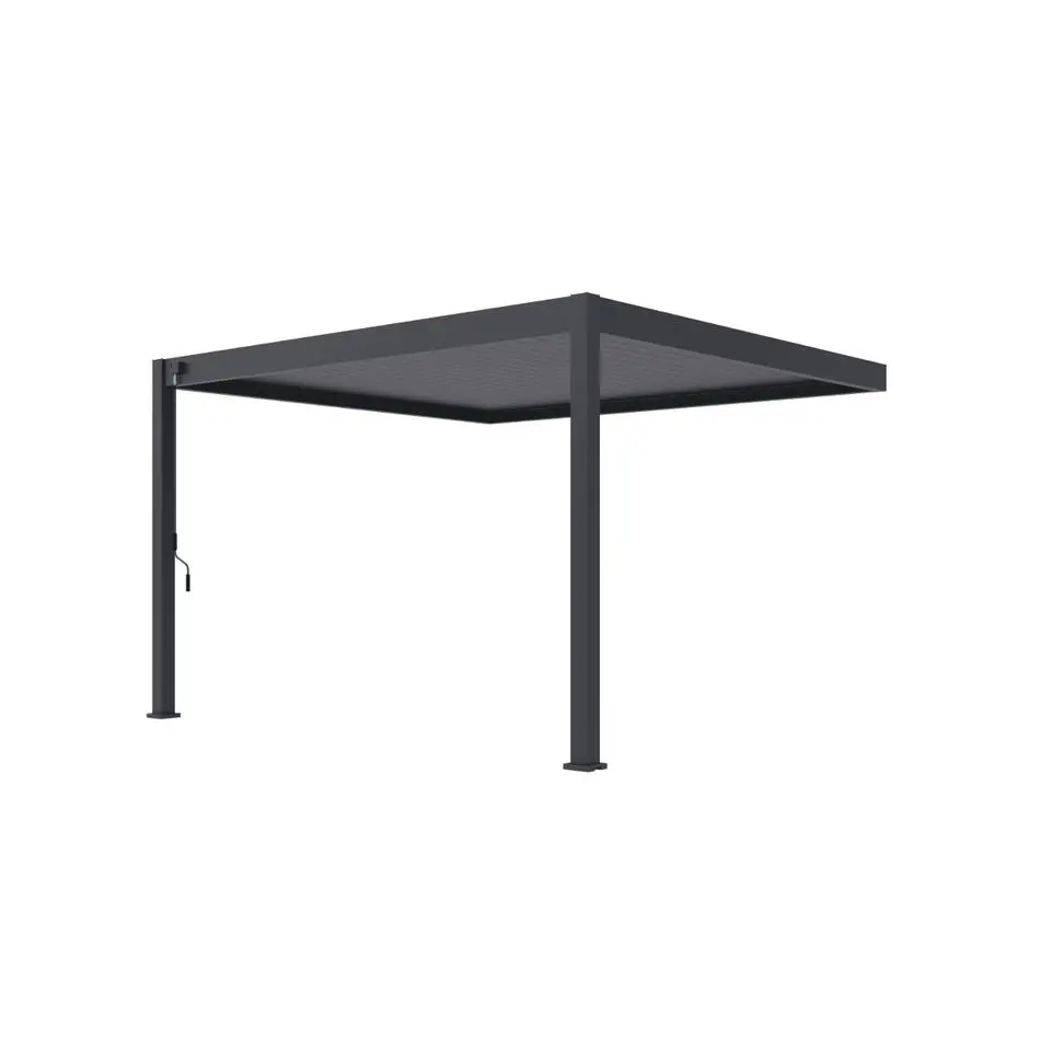 Orion Deluxe overkapping muur 300 x 360 cm antraciet