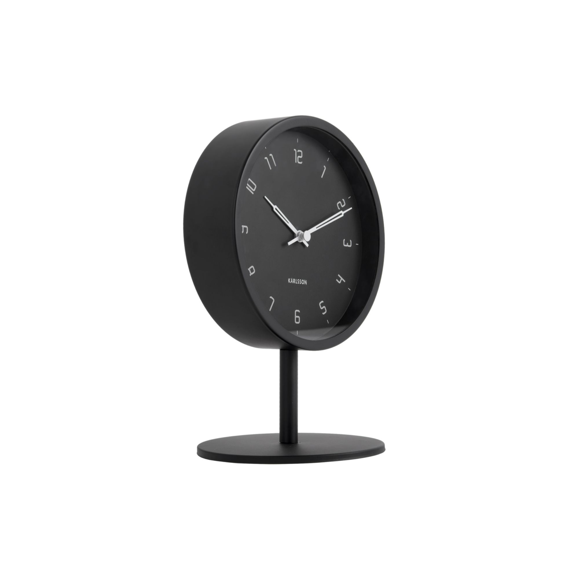 Karlsson tafelklok Stark - zwart - Ø15cm