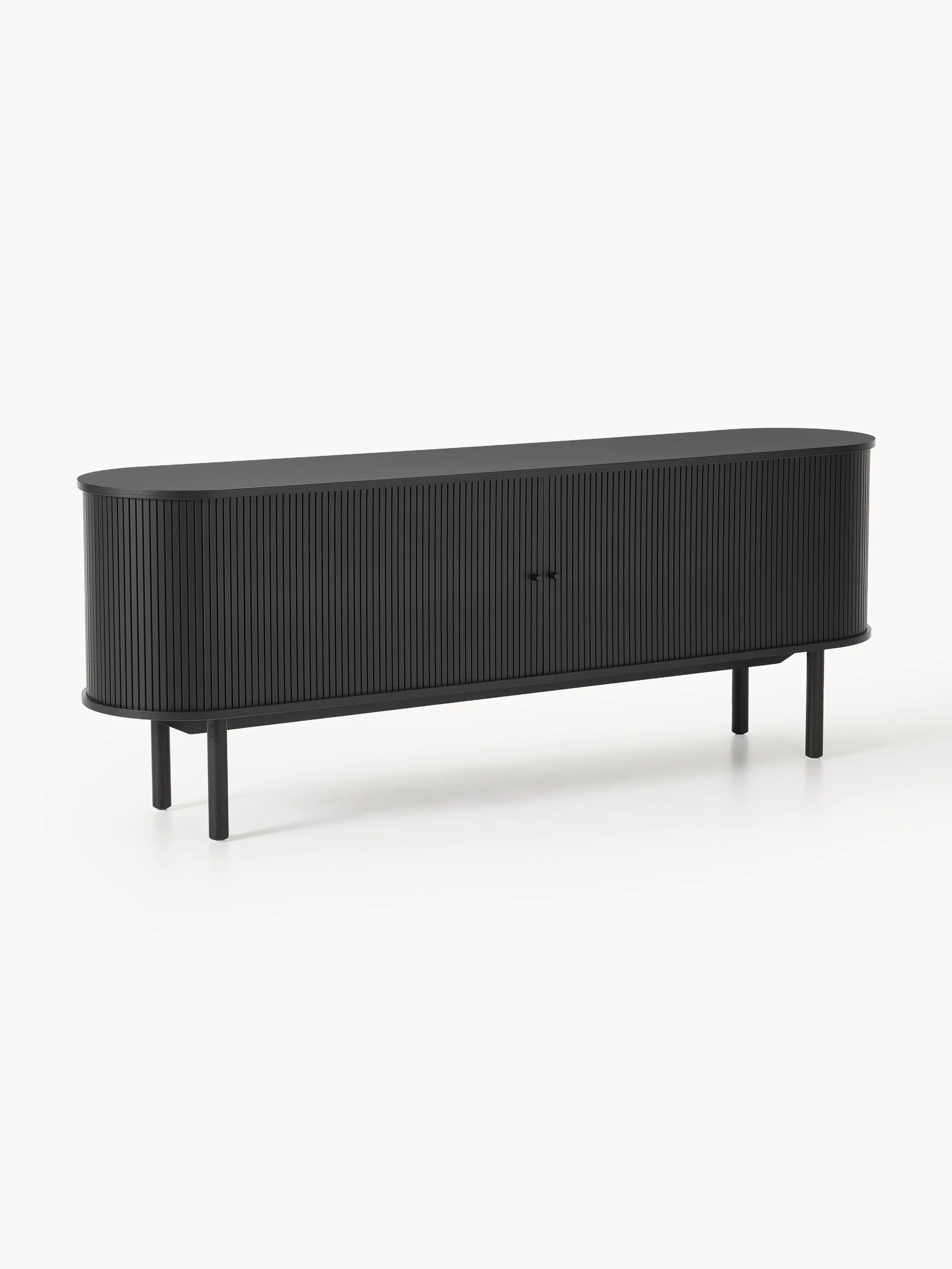 XL Sideboard Calary mit geriffelter Front