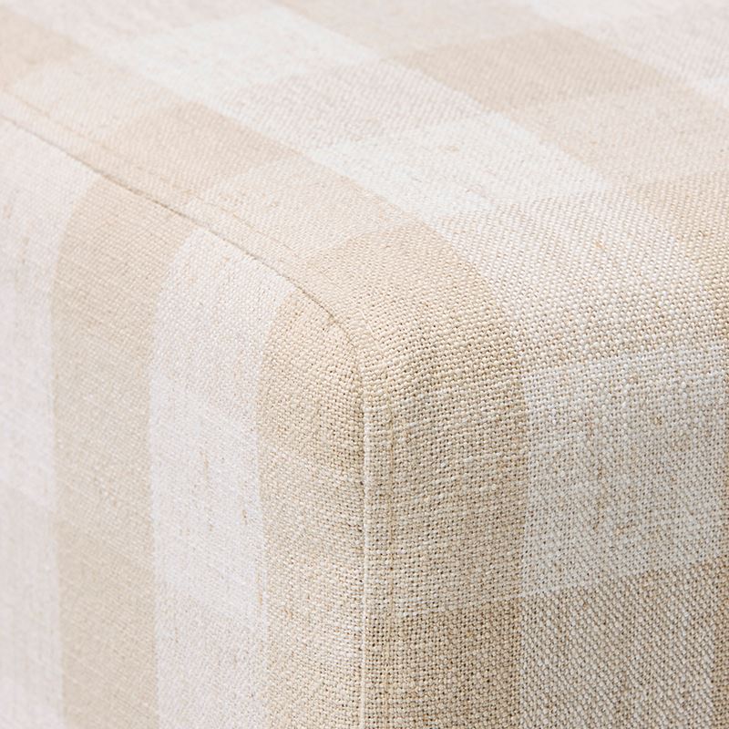 2 in 1 Gingham Foot Stool