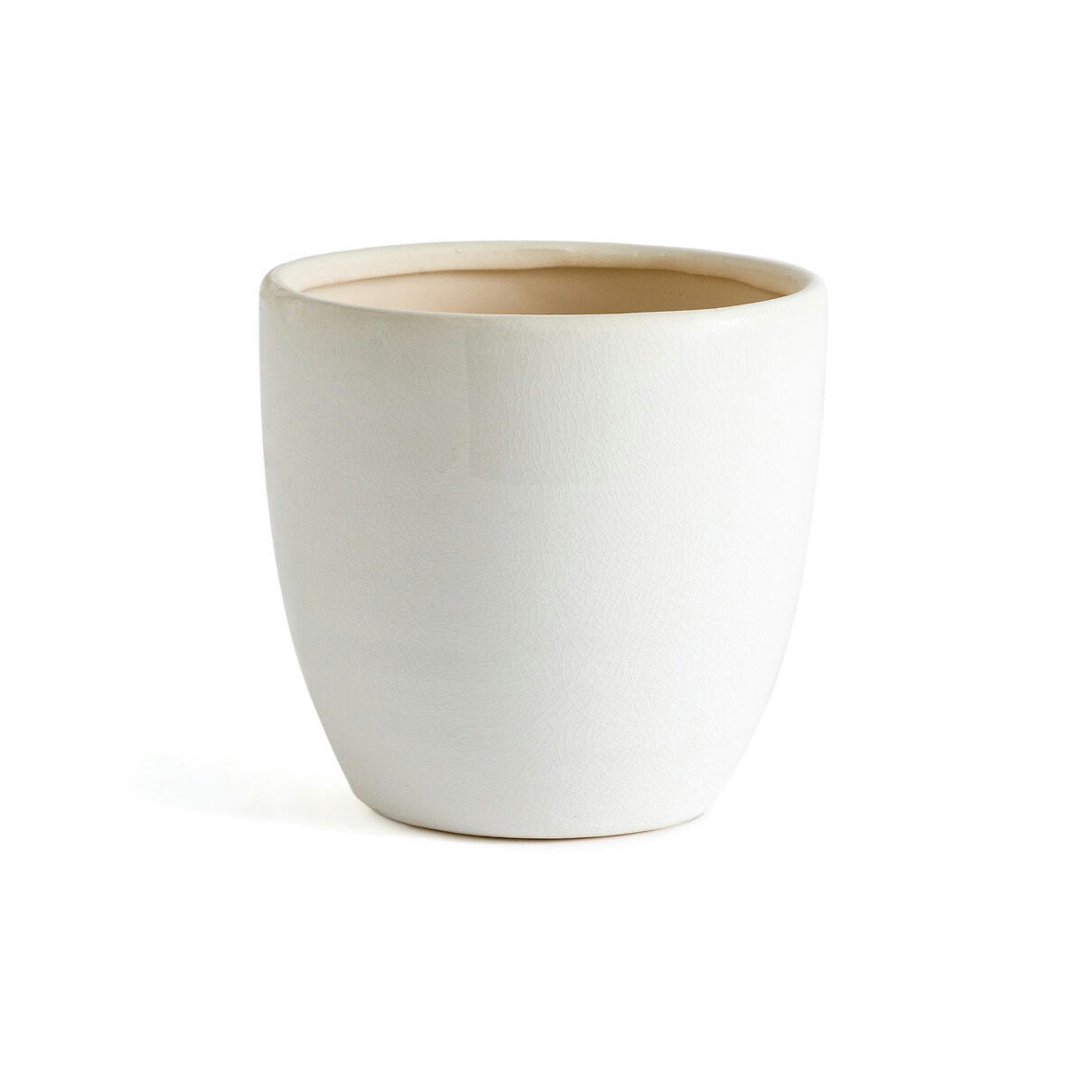 Cache-pot en céramique émaillée Ø17 cm, Tipoca
