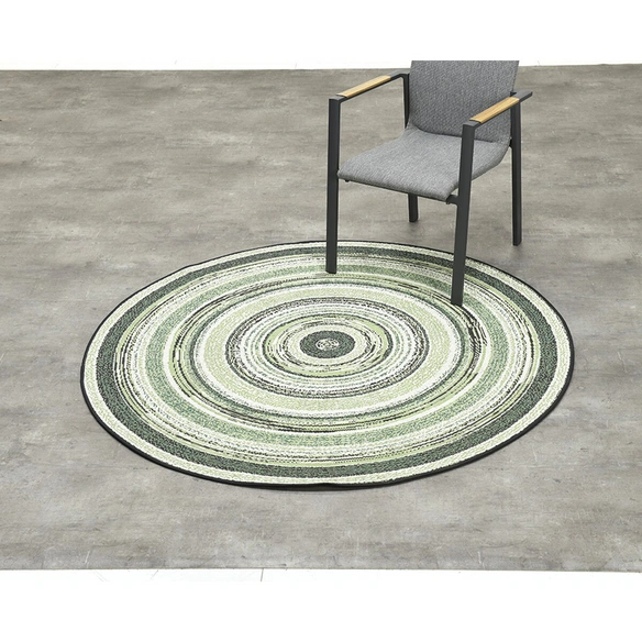 Teppich »Stripes«, BxL: 160 x 160 cm, grün