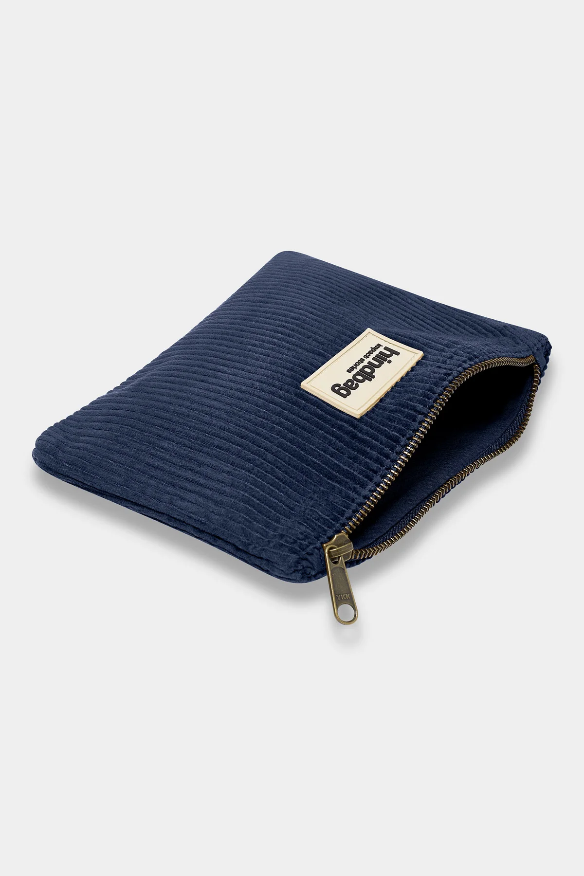 Pochette Lou Velours Marine