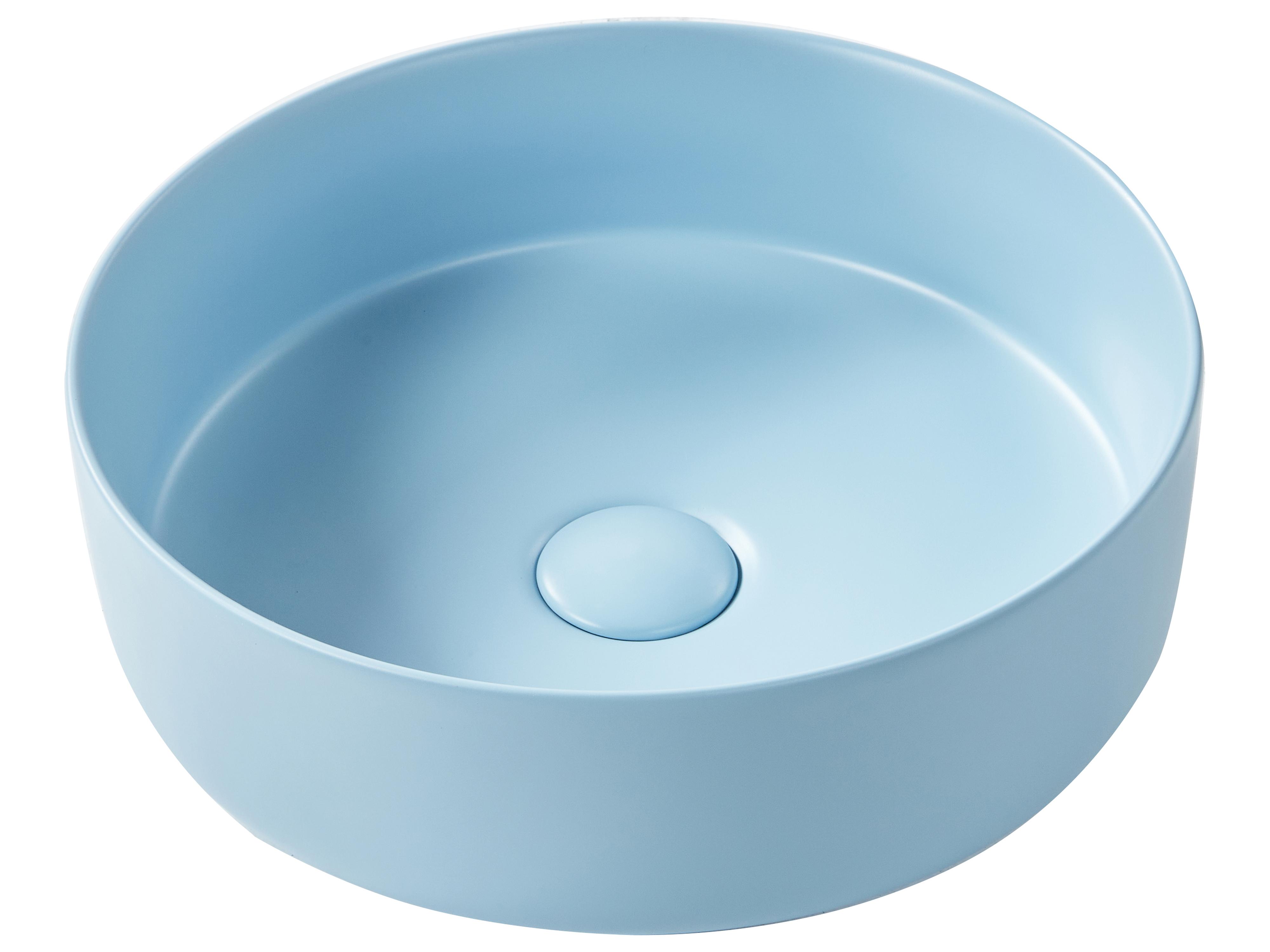 Countertop Basin GUDAR ? 370 mm Ceramic Blue