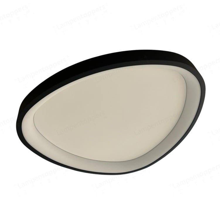 Freelight Freelight Plafondlamp Organico Zwart 40W Ø 45cm Dimbaar