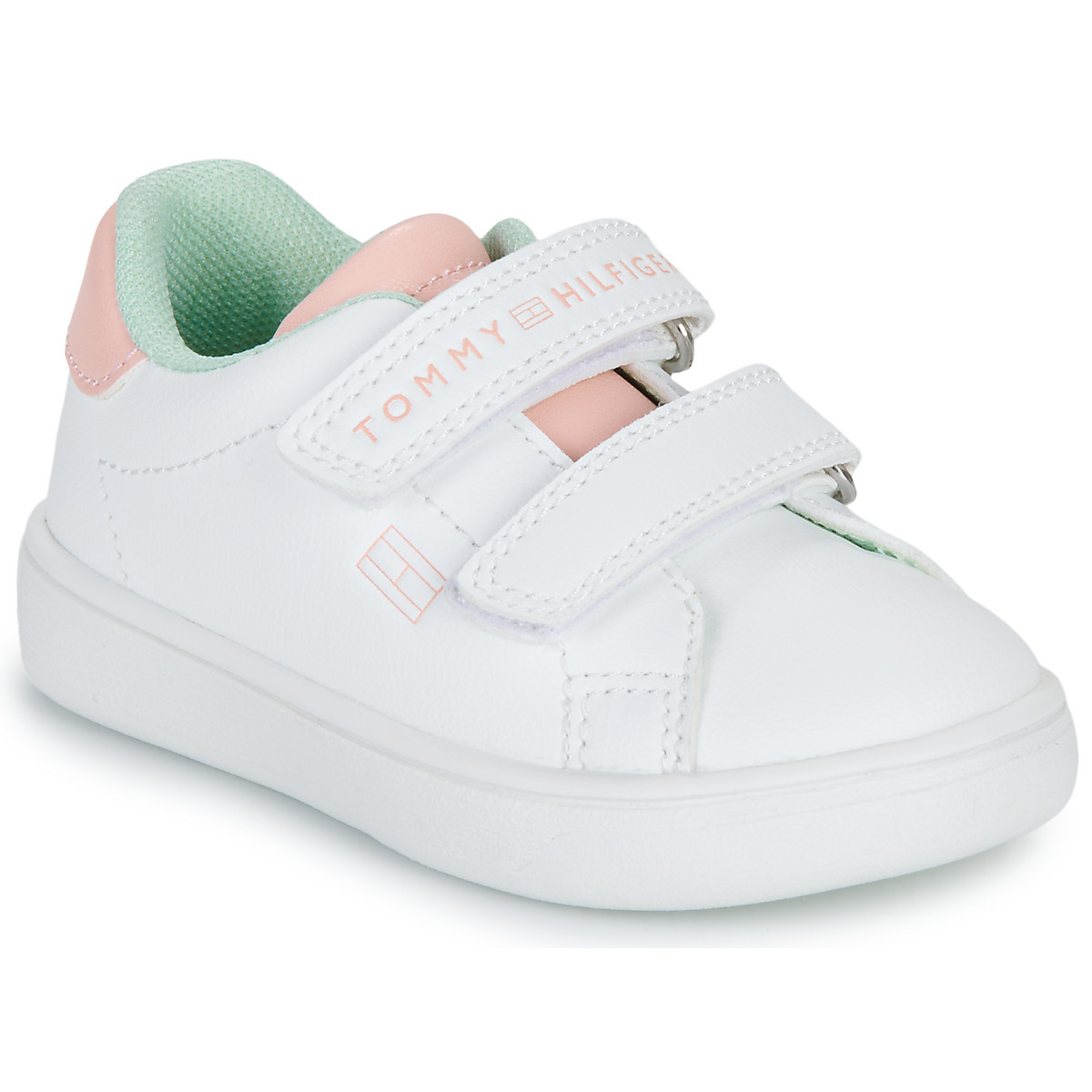Tommy Hilfiger - LOGAN - White / Green / Pink