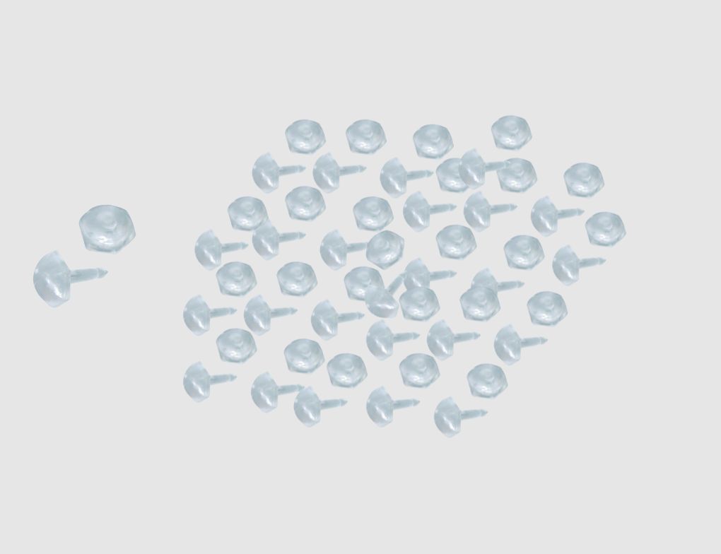 Faltenstecker Transparent