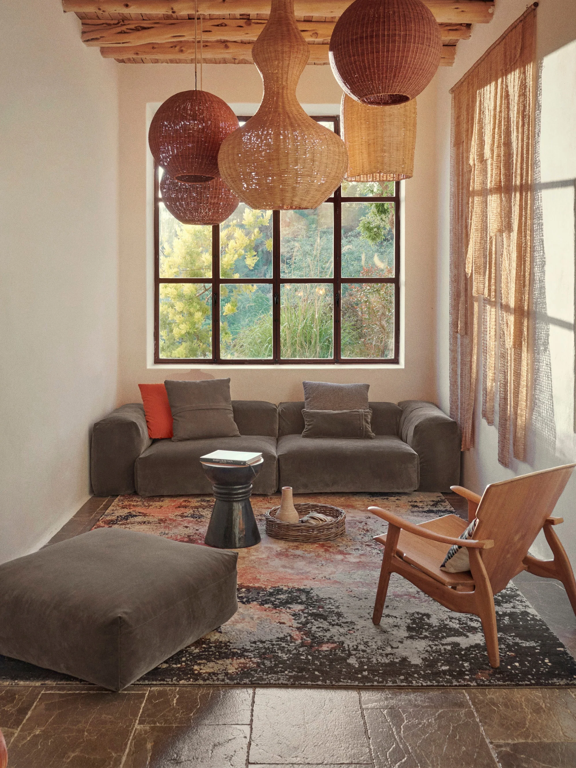 Modulares Samt-Sofa Vetsak (3-Sitzer)