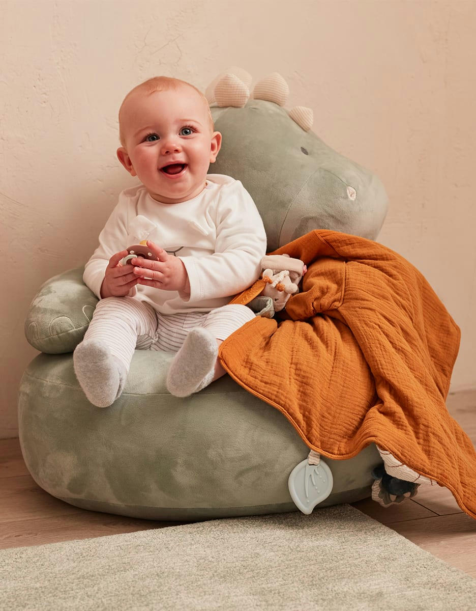 - Sofa Stegi en veloudoux, eucalyptus