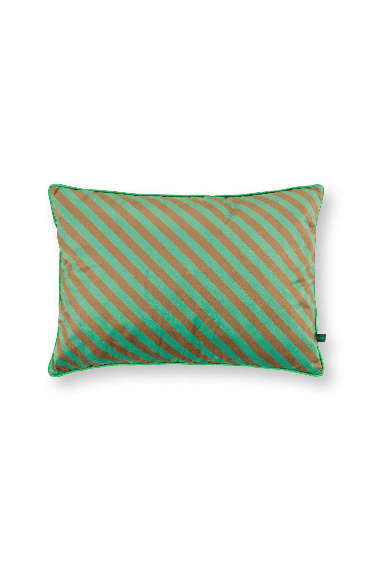 Pip Studio Sierkussen Block Stripes - Groen - 35x50cm