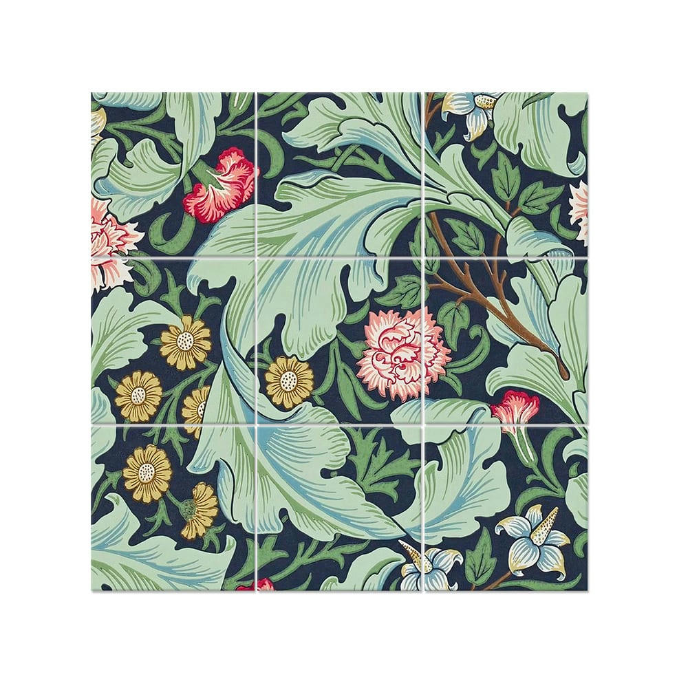 - Tableau Floral Wallpaper - William Morris 150x150cm
