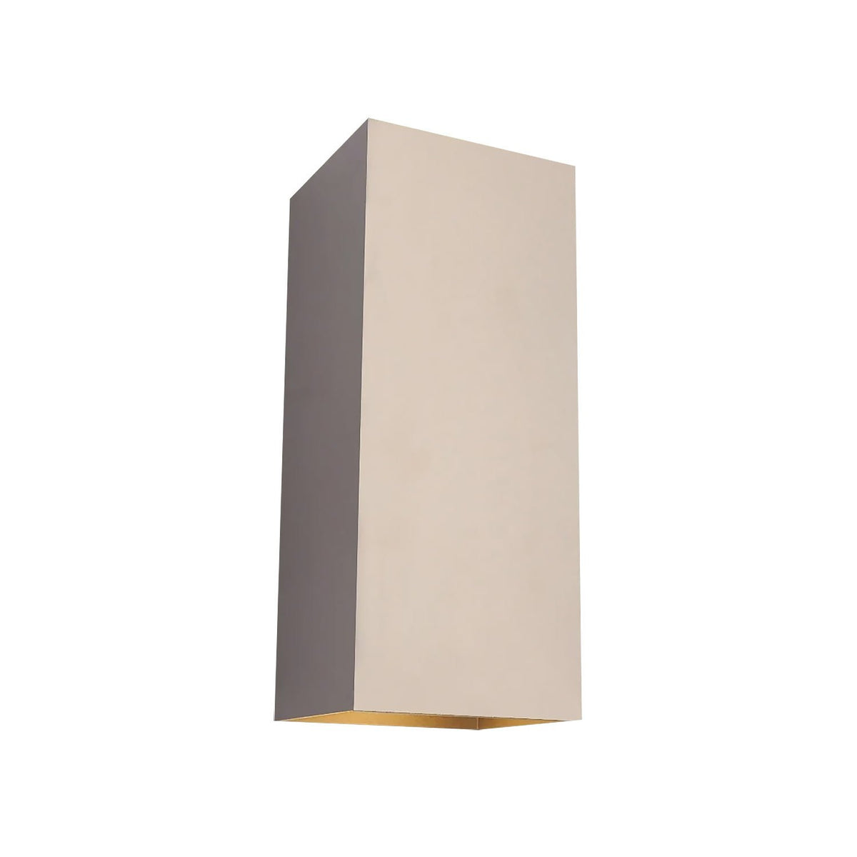Artdelight wandlamp Dante - 2 lichts - 9 x 24  cm - champagne