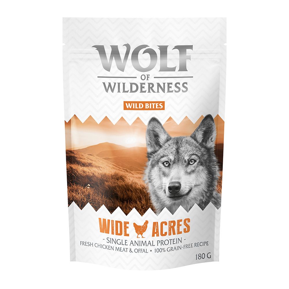 Wolf of Wilderness Wild Bites Dog Snacks 