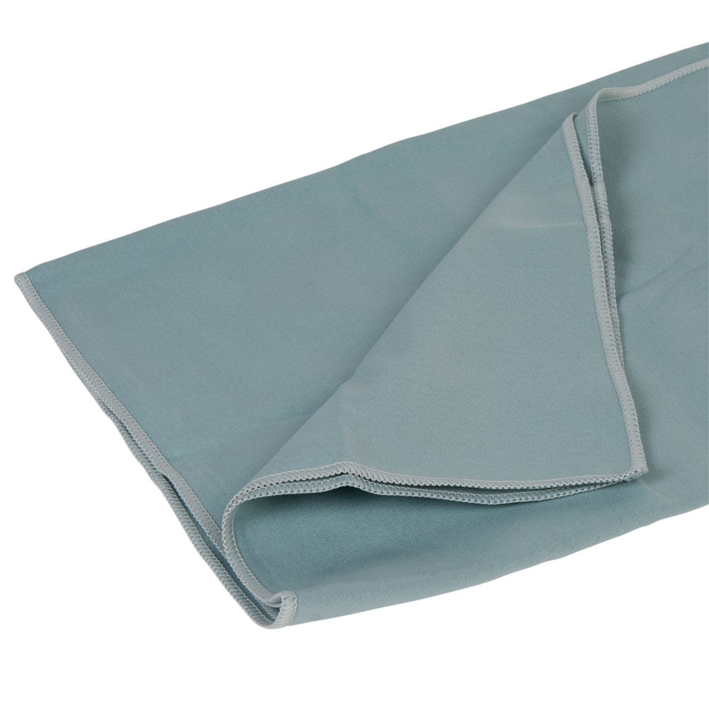 Serviette microfibre grise 60 x 85 cm