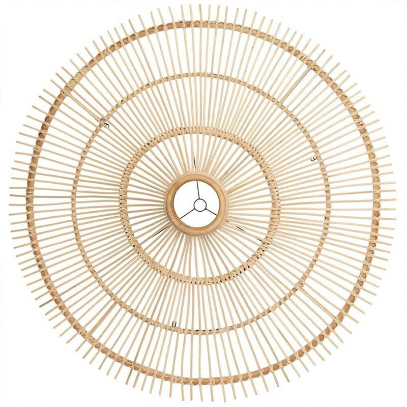 SKY - Abat-jour en rotin naturel 150x40