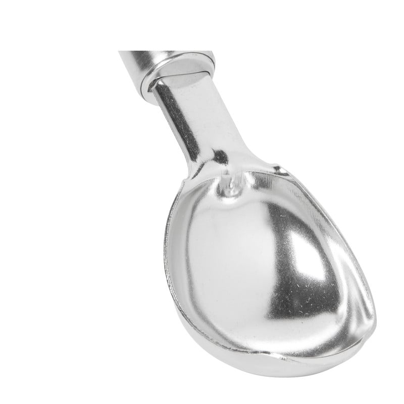 Ijslepel London - zilverkleurig - 20 cm