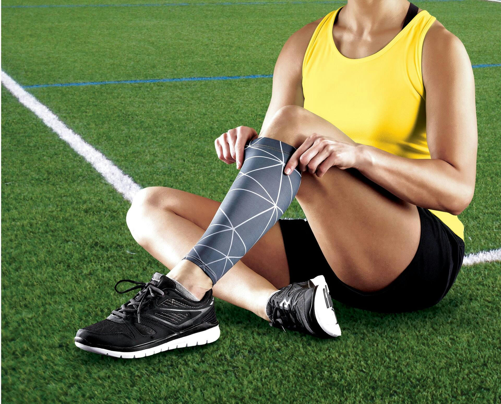 Tensor™ Sport Compression Calf Sleeve, Navy Blue, Assorted Sizes