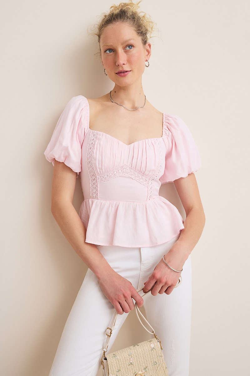 Georgia Puff Sleeve Blouse
