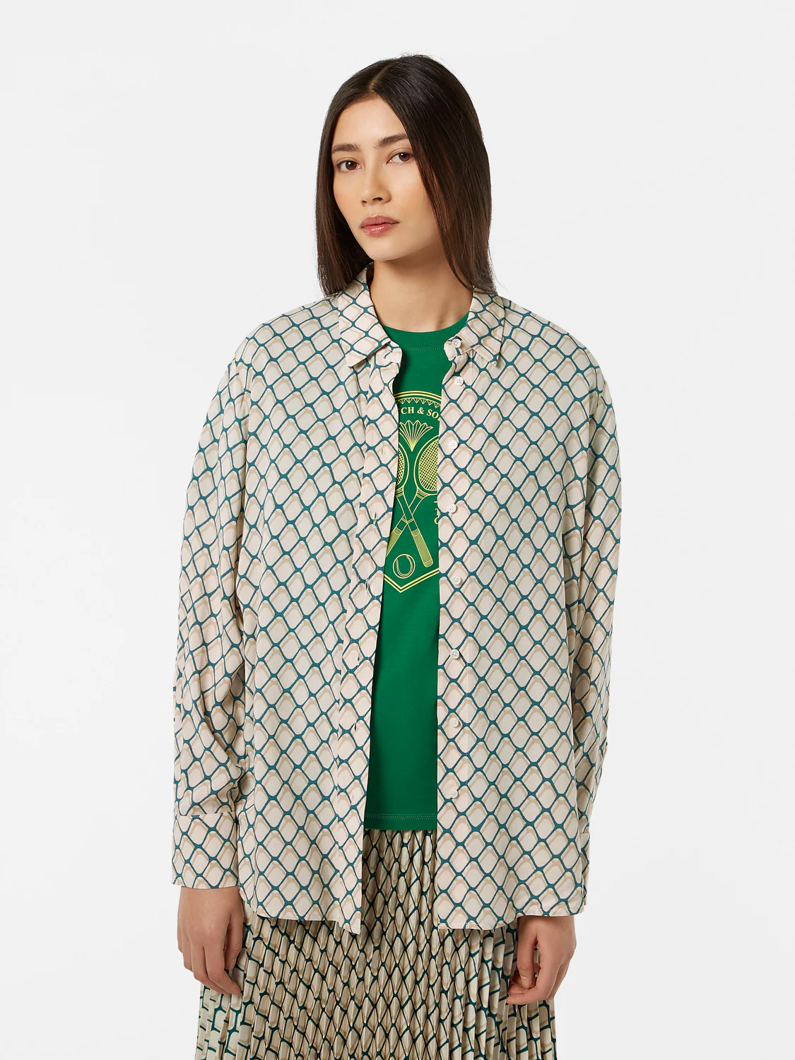 Relaxed Fit Printed Shirt