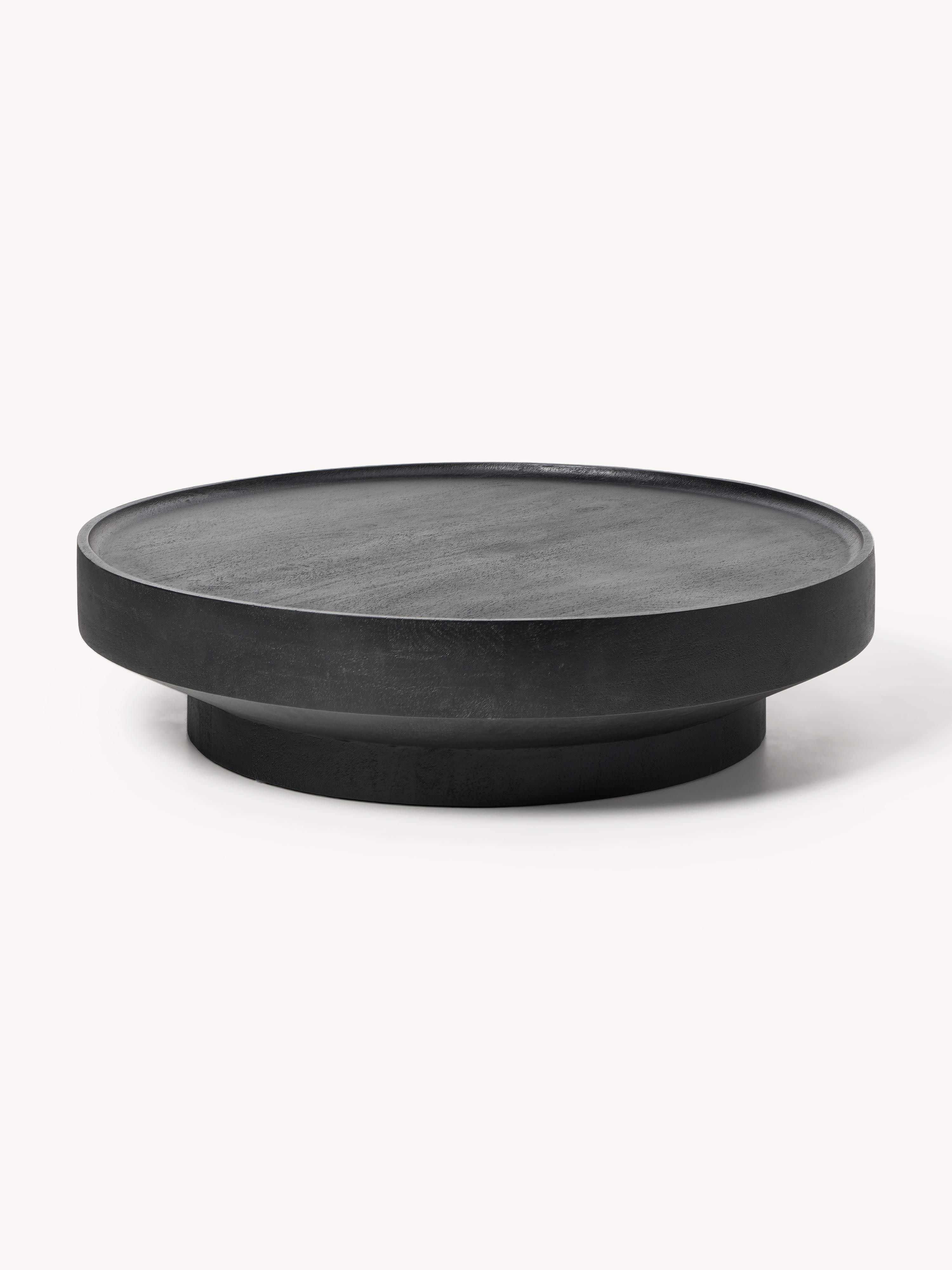 Runder XL Couchtisch Benno aus Mangoholz