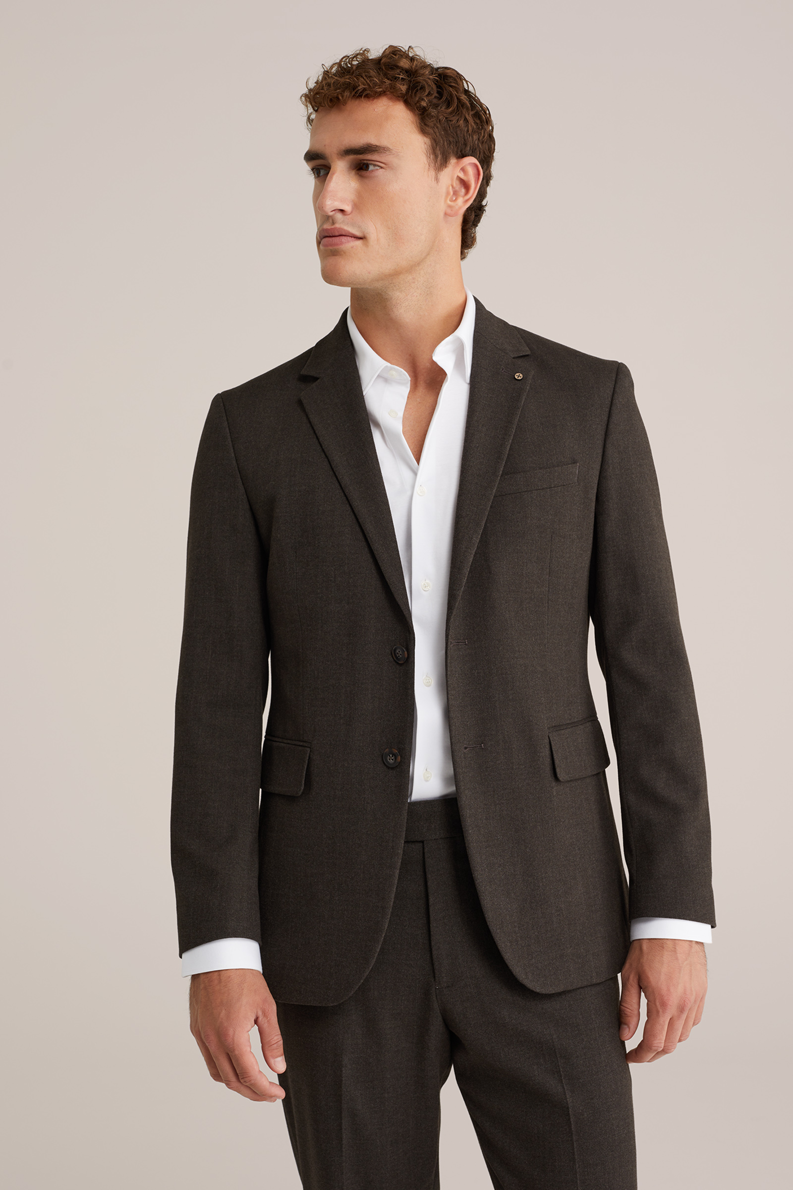 Heren slim fit blazer
