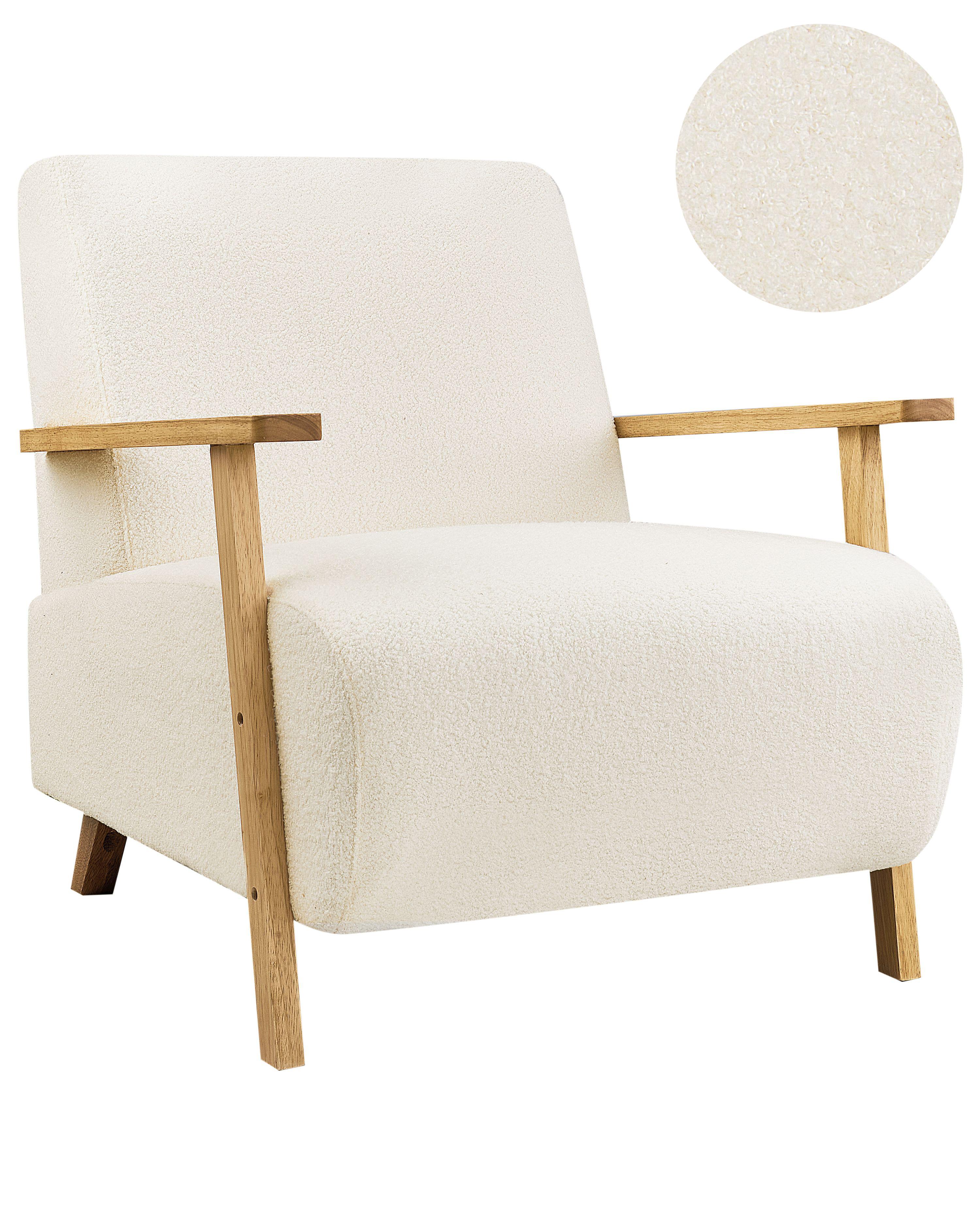 Armchair LESJA Boucle Light Beige