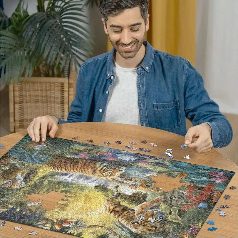Puzzle Idylle am Wasserloch