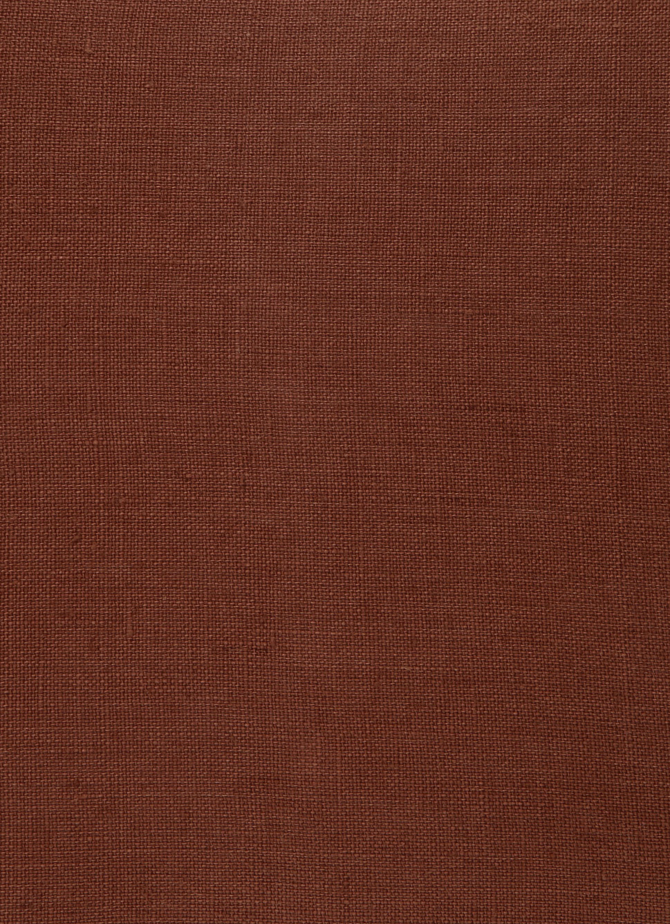 HOUSSE DE COUSSIN EN LIN LAVÉ MARRON