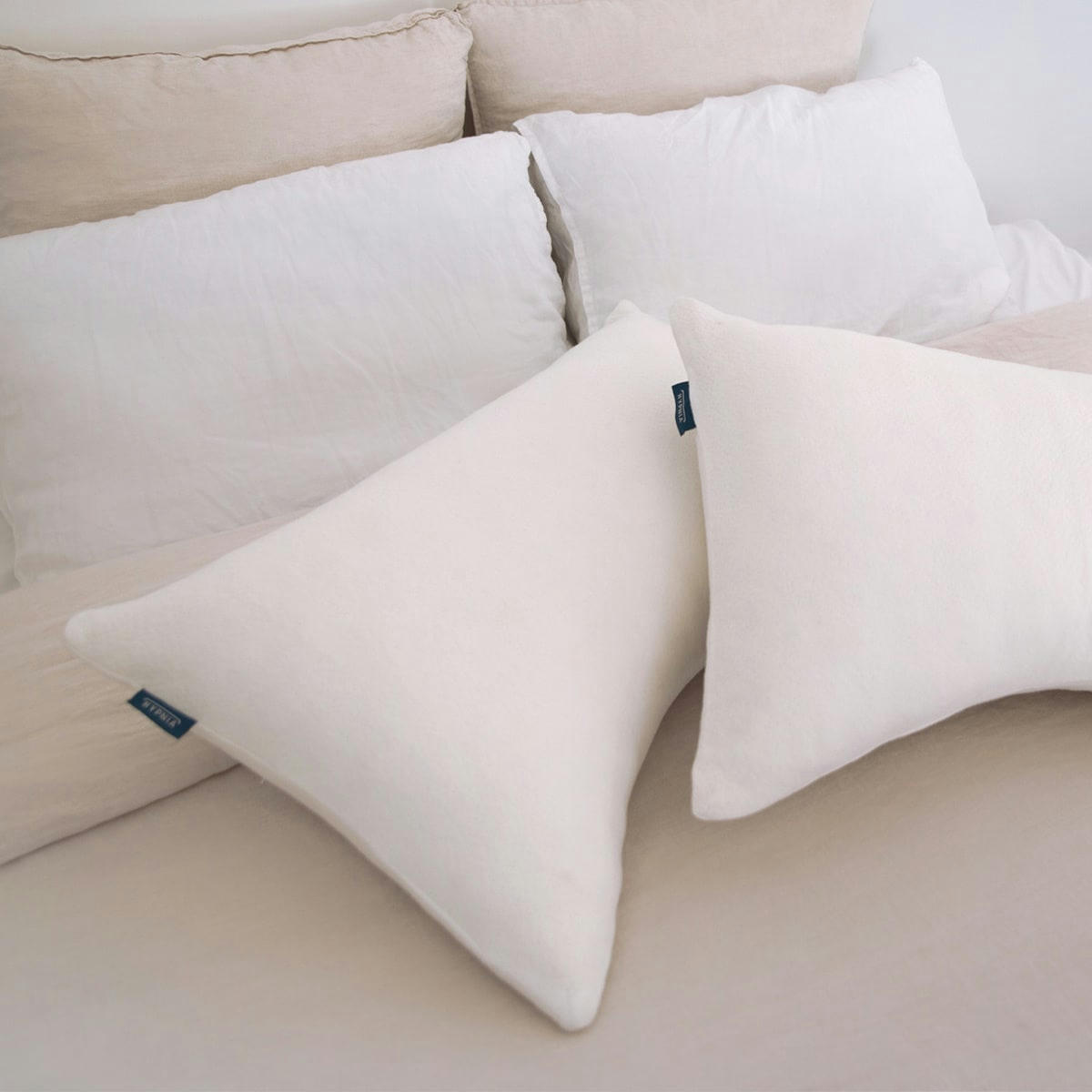 - Oreiller lune | mémoire de forme | 50x70 cm (x2)