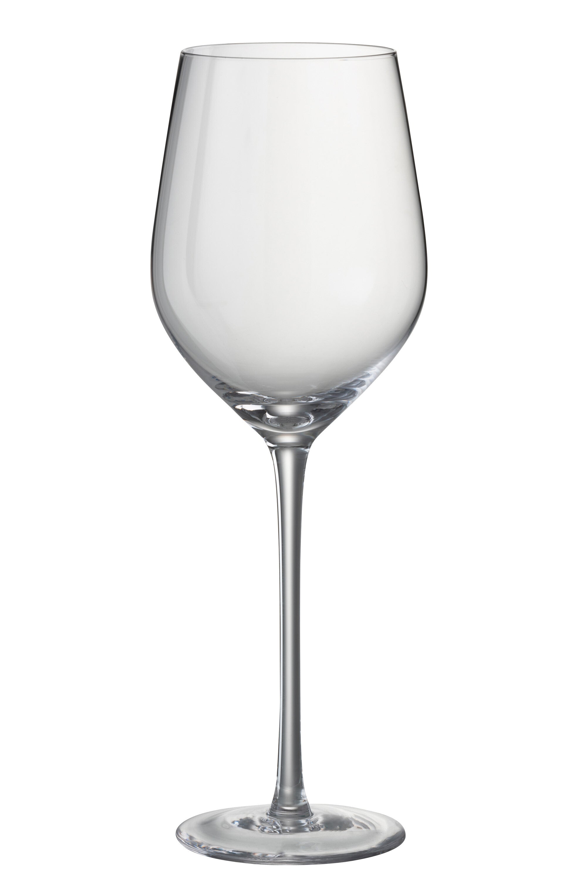 J-Line glas rode wijn Tia - glas - transparant - 6 stuks