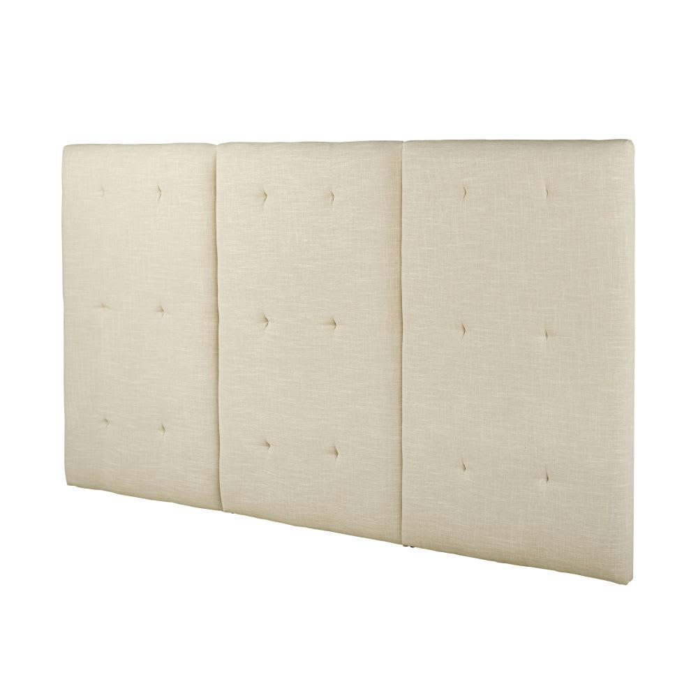 Hackney Business - Tête de lit modulable professionnelle coloris lin 70x119