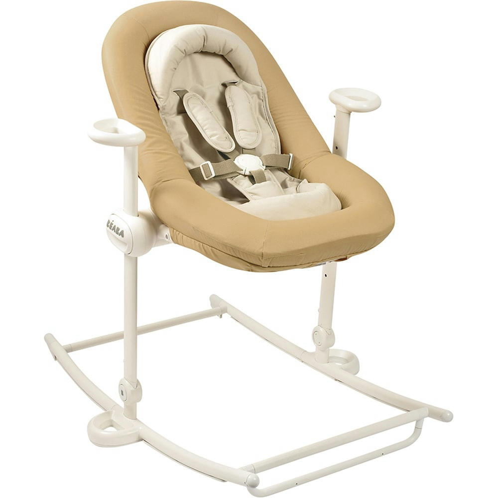 UP AND DOWN - Transat réglable en hauteur 3 inclinaisons beige