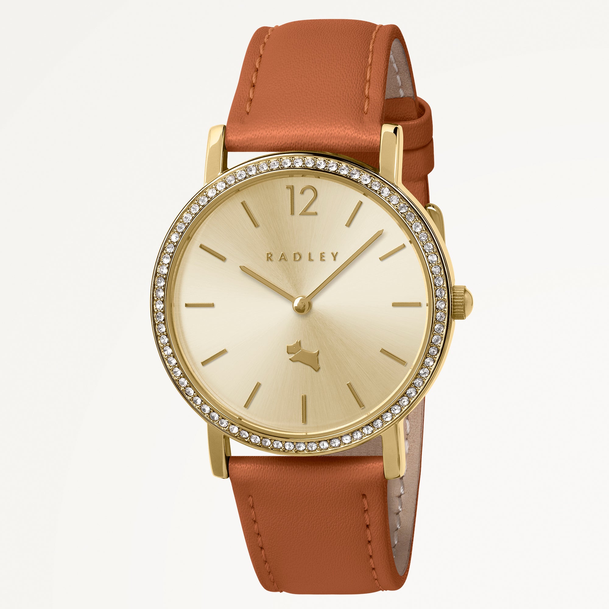 Beech Row - 35MM Leather Strap Watch