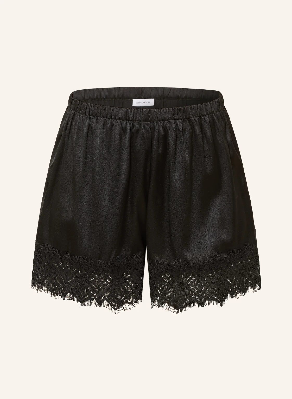 darling harbour Schlafshorts mit Seide