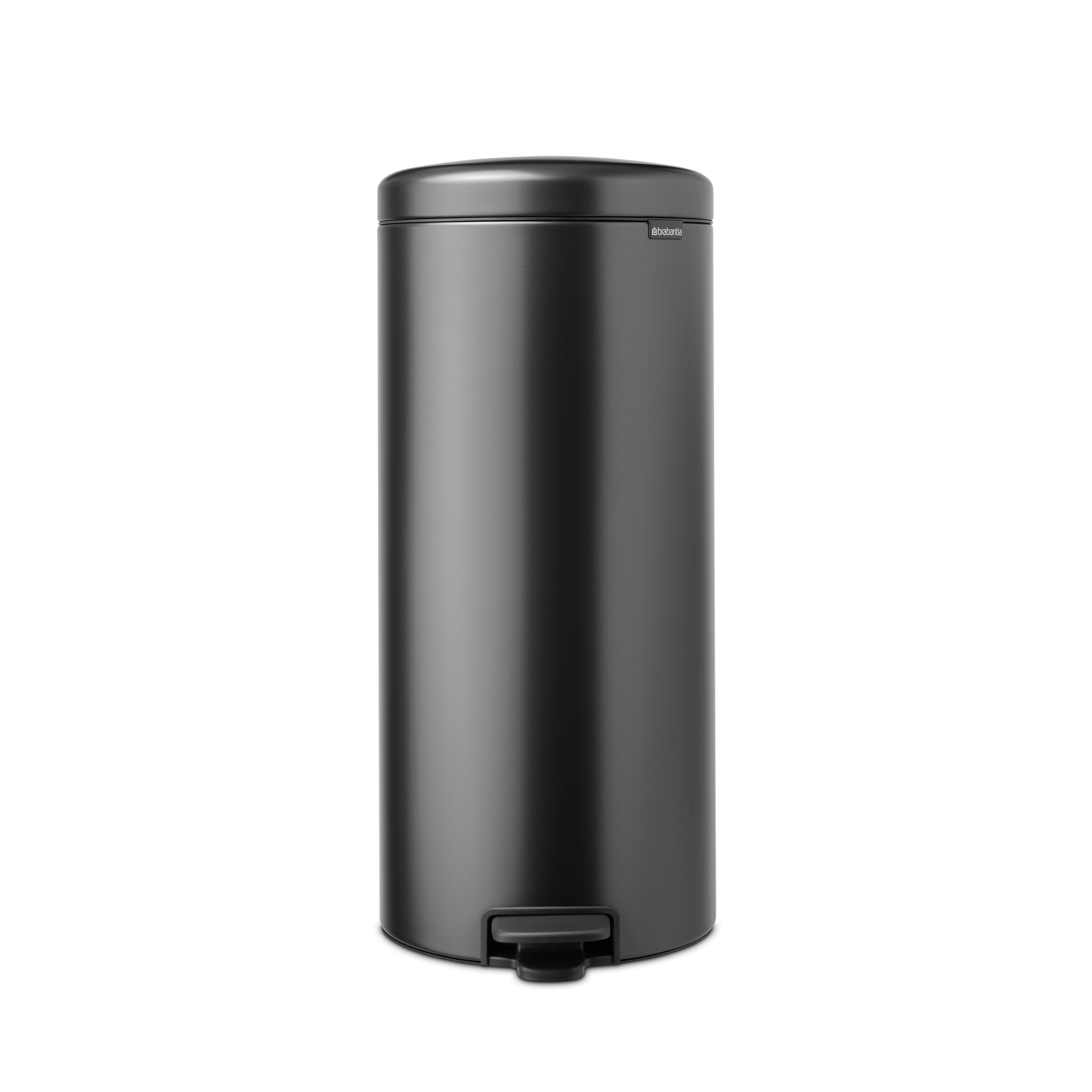 Brabantia NewIcon Pedaalemmer, 30 liter, kunststof binnenemmer - Confident Grey