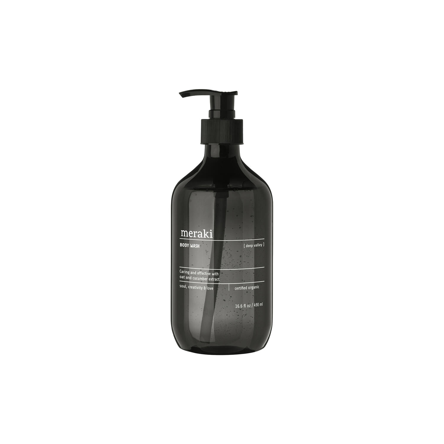 Body wash, deep valley