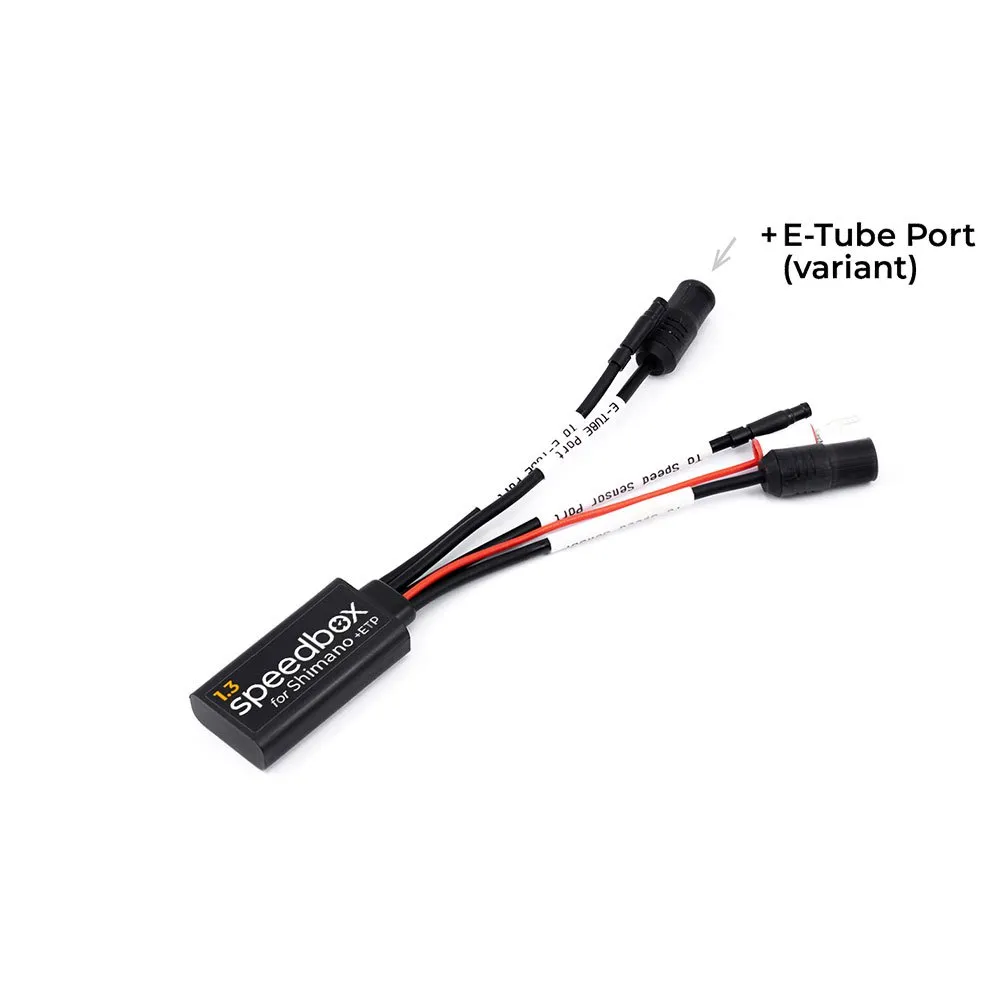 Speedbox Shimano EP8 1.3   E-Tube Port speed increasing device
