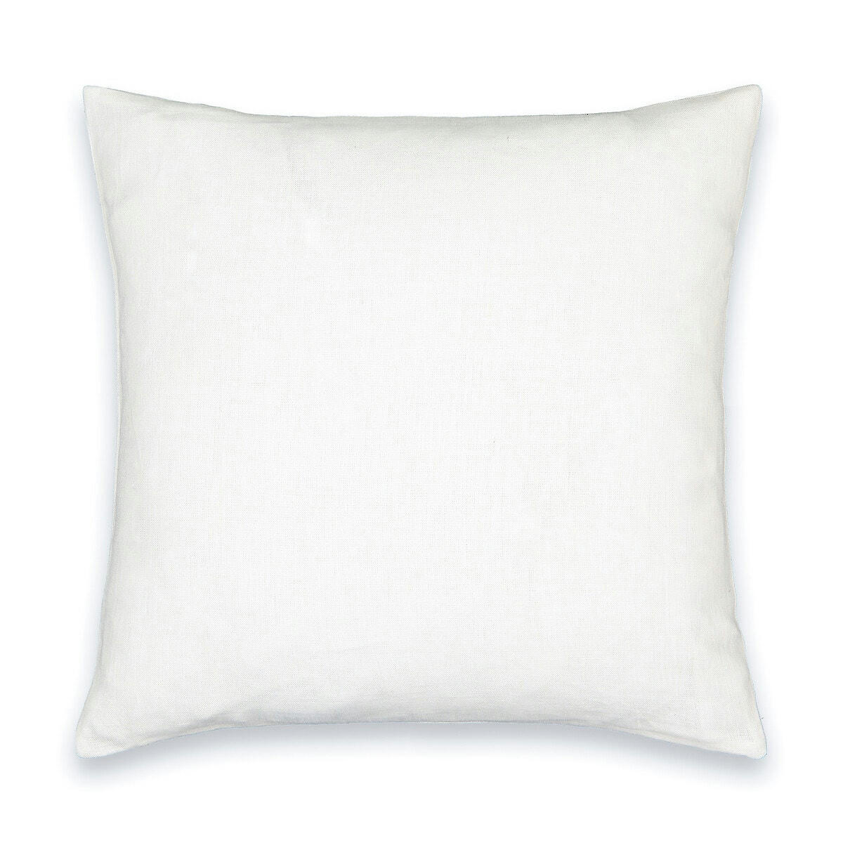 Housse de coussin lin, Volutes
