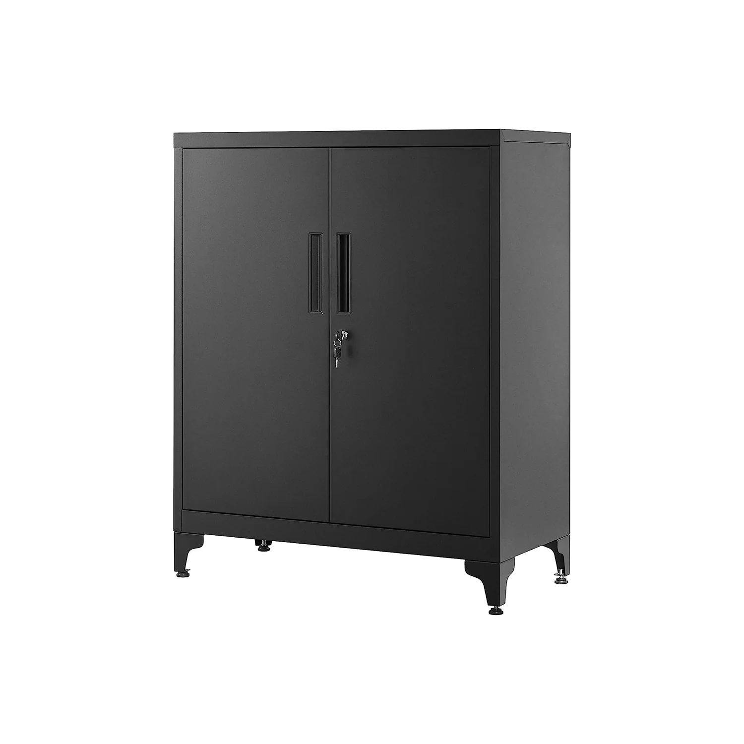 Caisson de bureau avec placard polyvalent