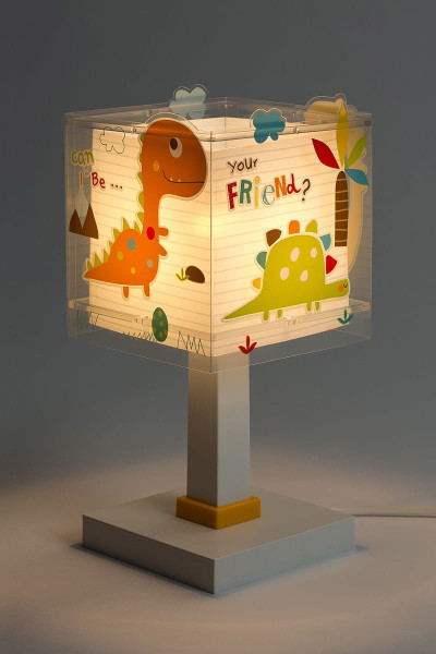 Lampka nocna dziecięca Dinozaury E14 29 cm