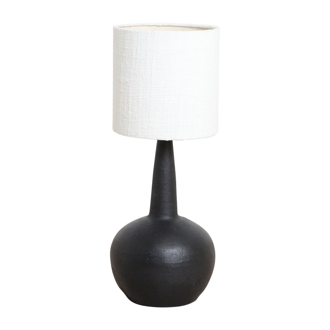 Raw materials tafellamp Terra Loulou M - zwart - 25x25x68 cm