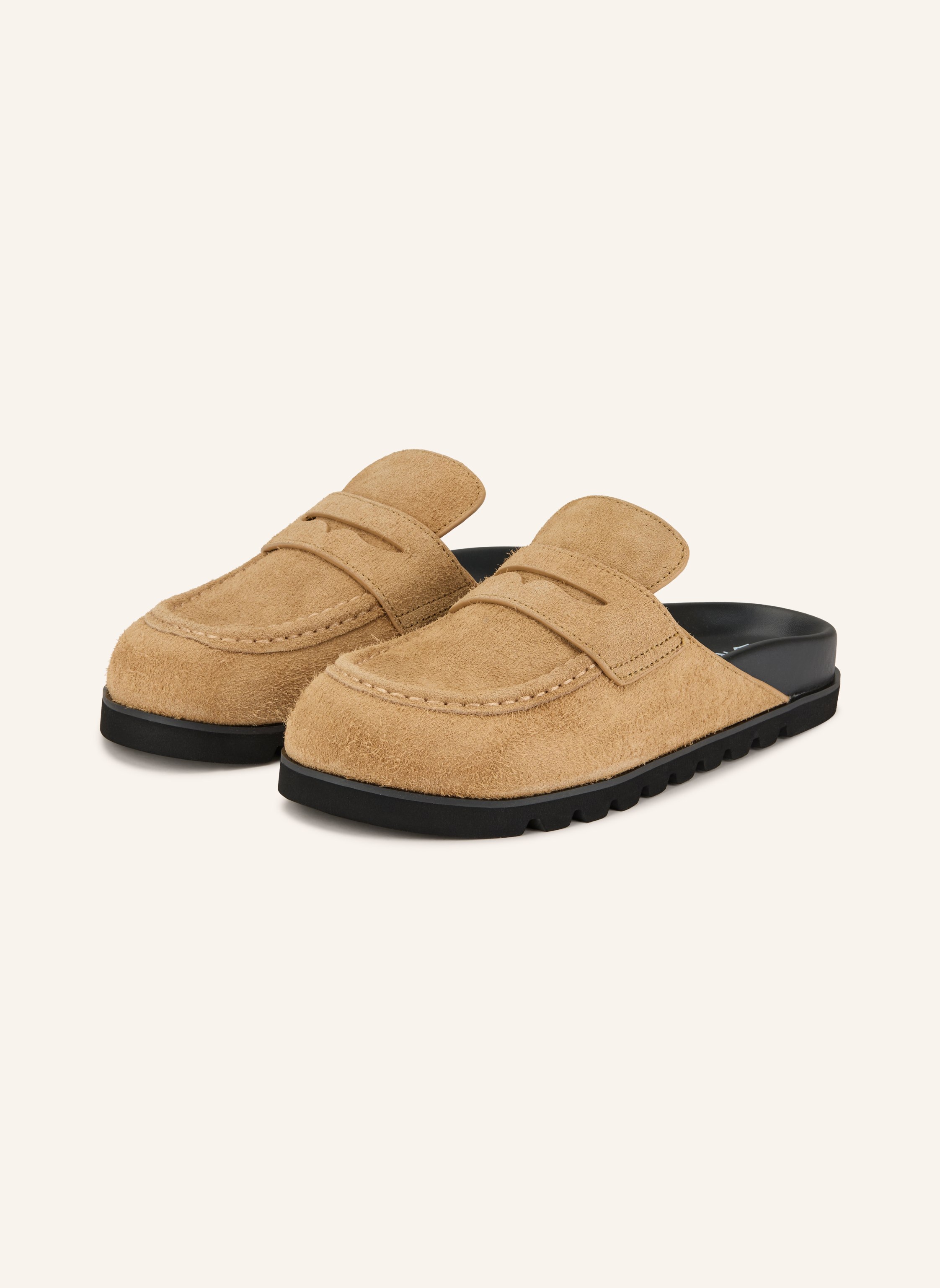 NAKED WOLFE Pantoletten CORD