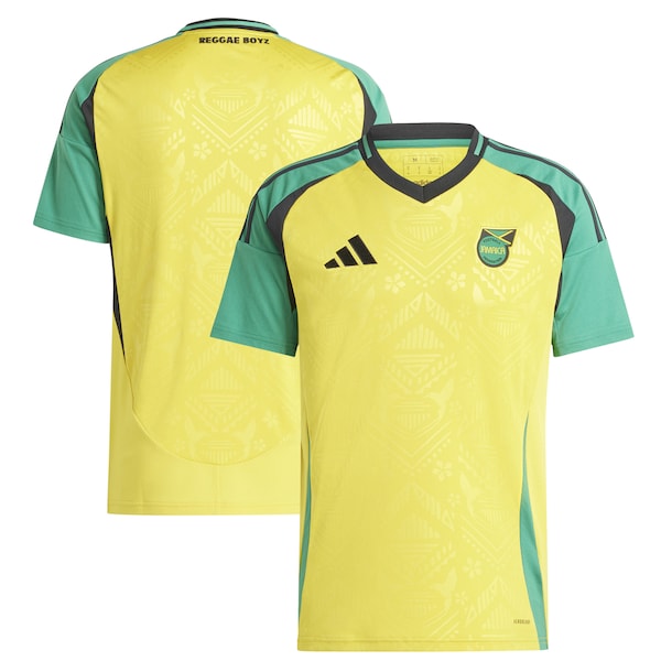 Jamaica National Team adidas 2024 Home Replica Jersey - Yellow