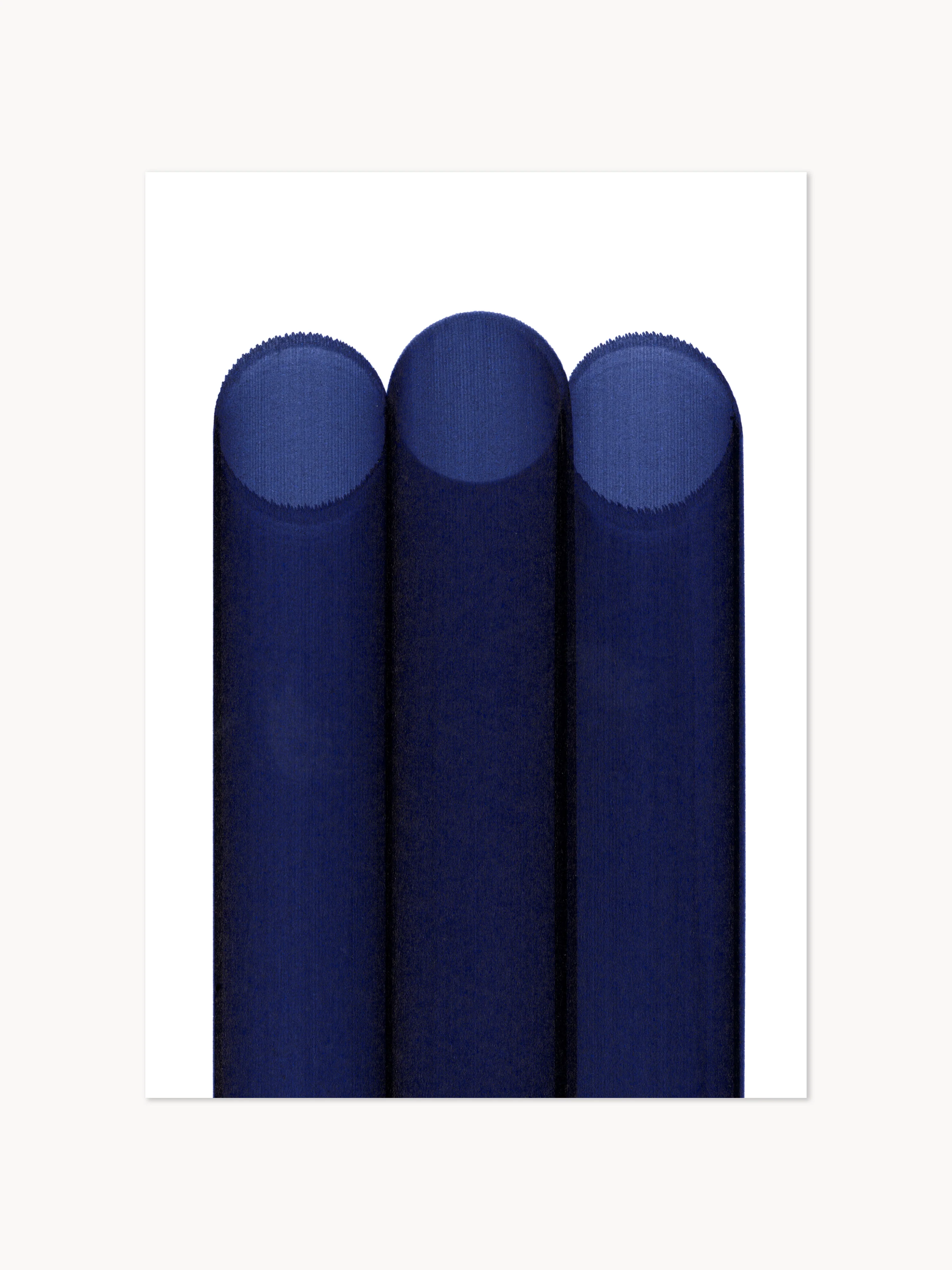 Poster Blue Pipes