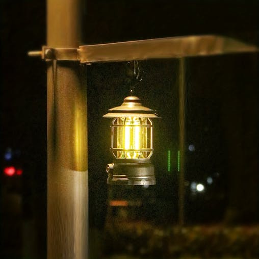 NNETM Retro LED Camping Lamp with Touch Control