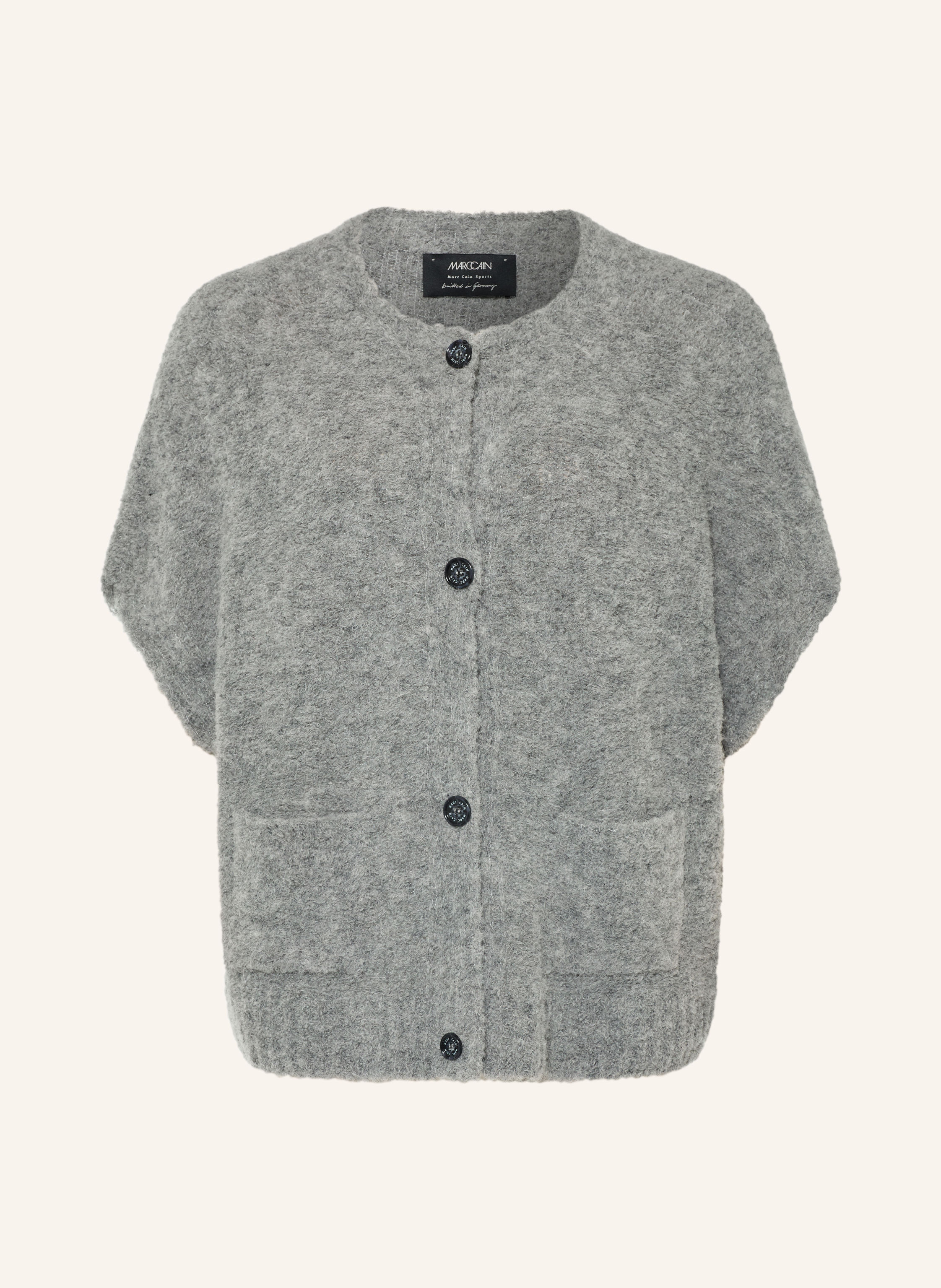 MARC CAIN Strickjacke mit Alpaka